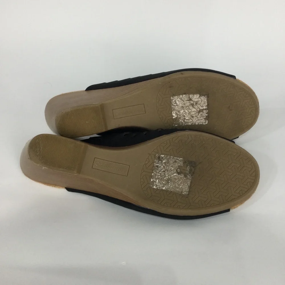 Croft and‎ Barrow Gesso Ortholite Wedges womens sandals heels